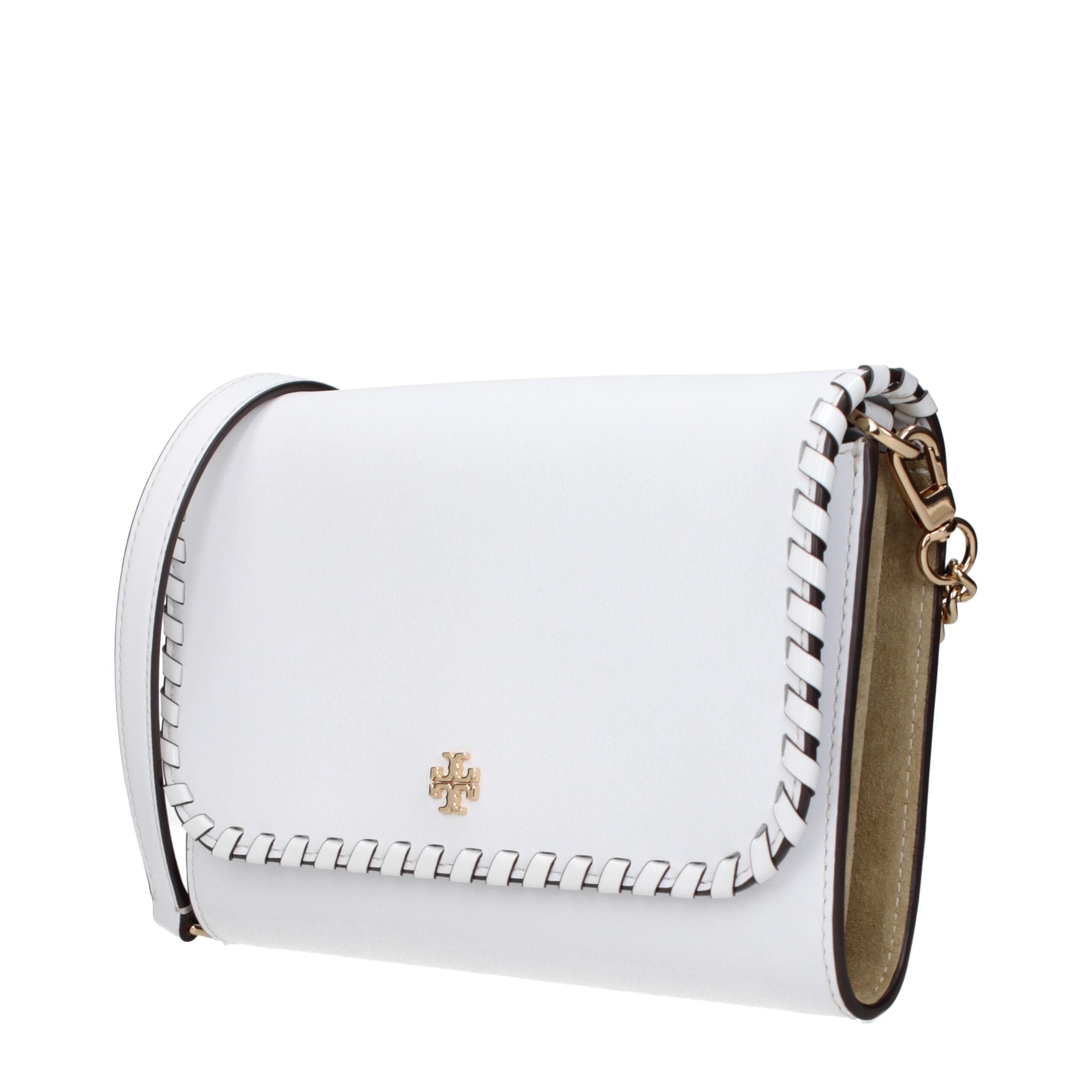 Tory Burch - White Leather Clutch