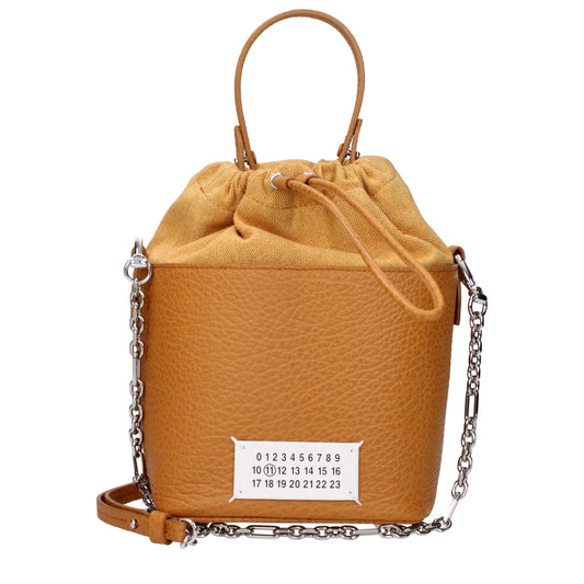 Maison Margiela – Mini Vintage Bucket Bag in Brown