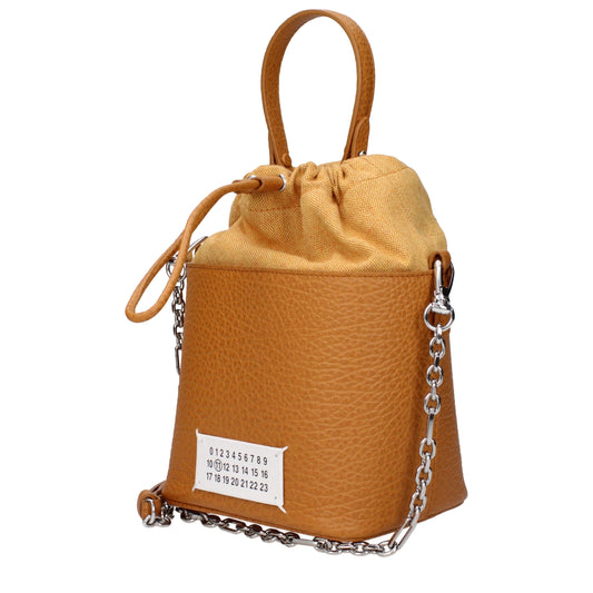 Maison Margiela – Mini Vintage Bucket Bag in Brown