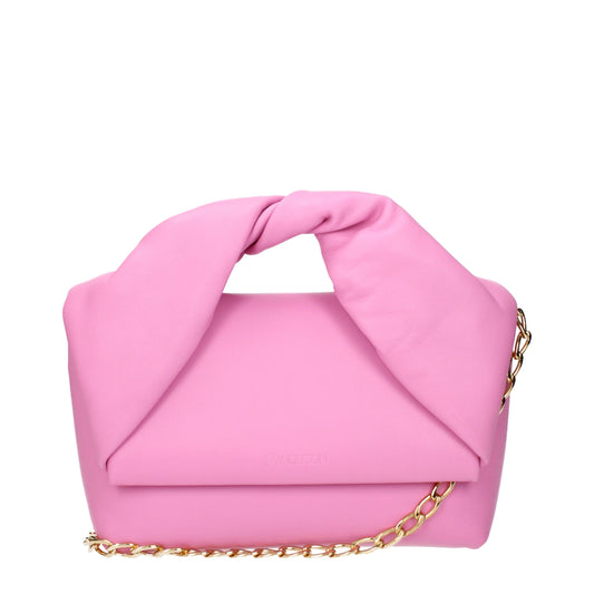 JW Anderson – Medium Leather Handbag in Pink