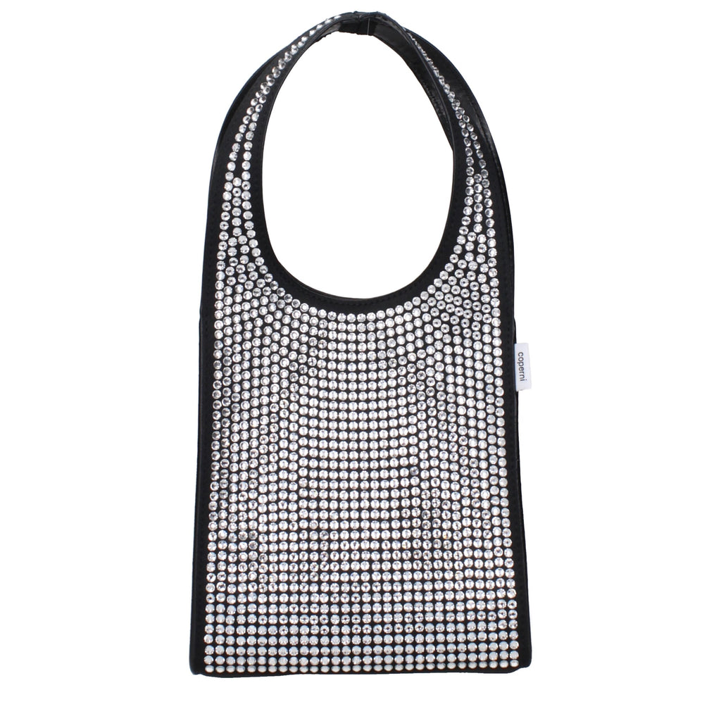 Coperni – Micro Rhinestone Handbag Black