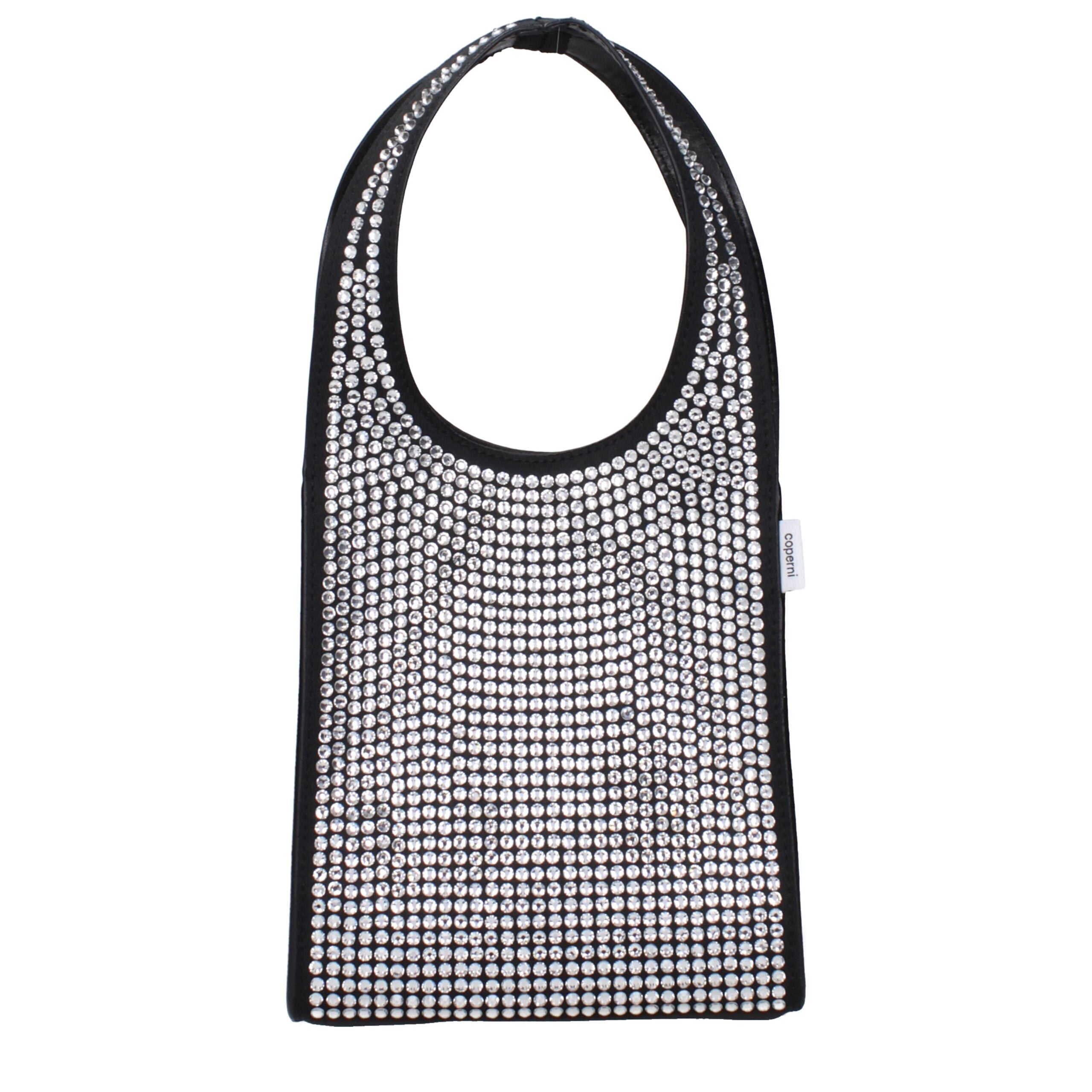 Coperni – Micro Rhinestone Handbag Black