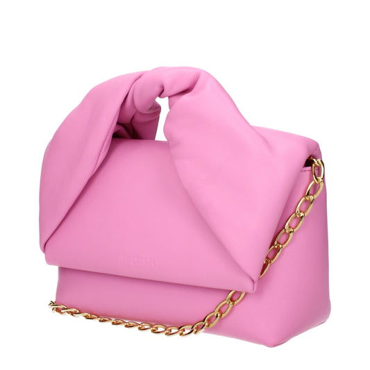 JW Anderson – Medium Leather Handbag in Pink