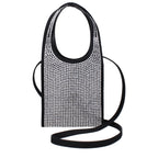 Coperni – Micro Rhinestone Handbag Black