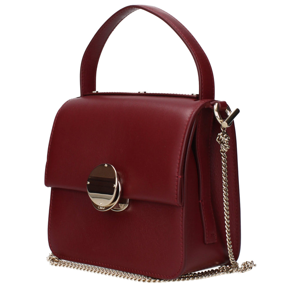 Chloé – Mini Leather Handbag in Red