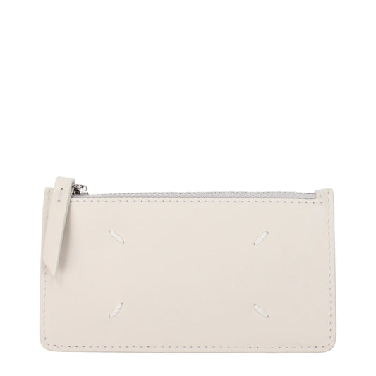 Maison Margiela – Leather Coin Purse Beige