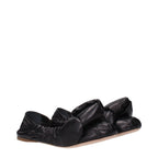 Miu Miu - Black Leather Ballet Flats