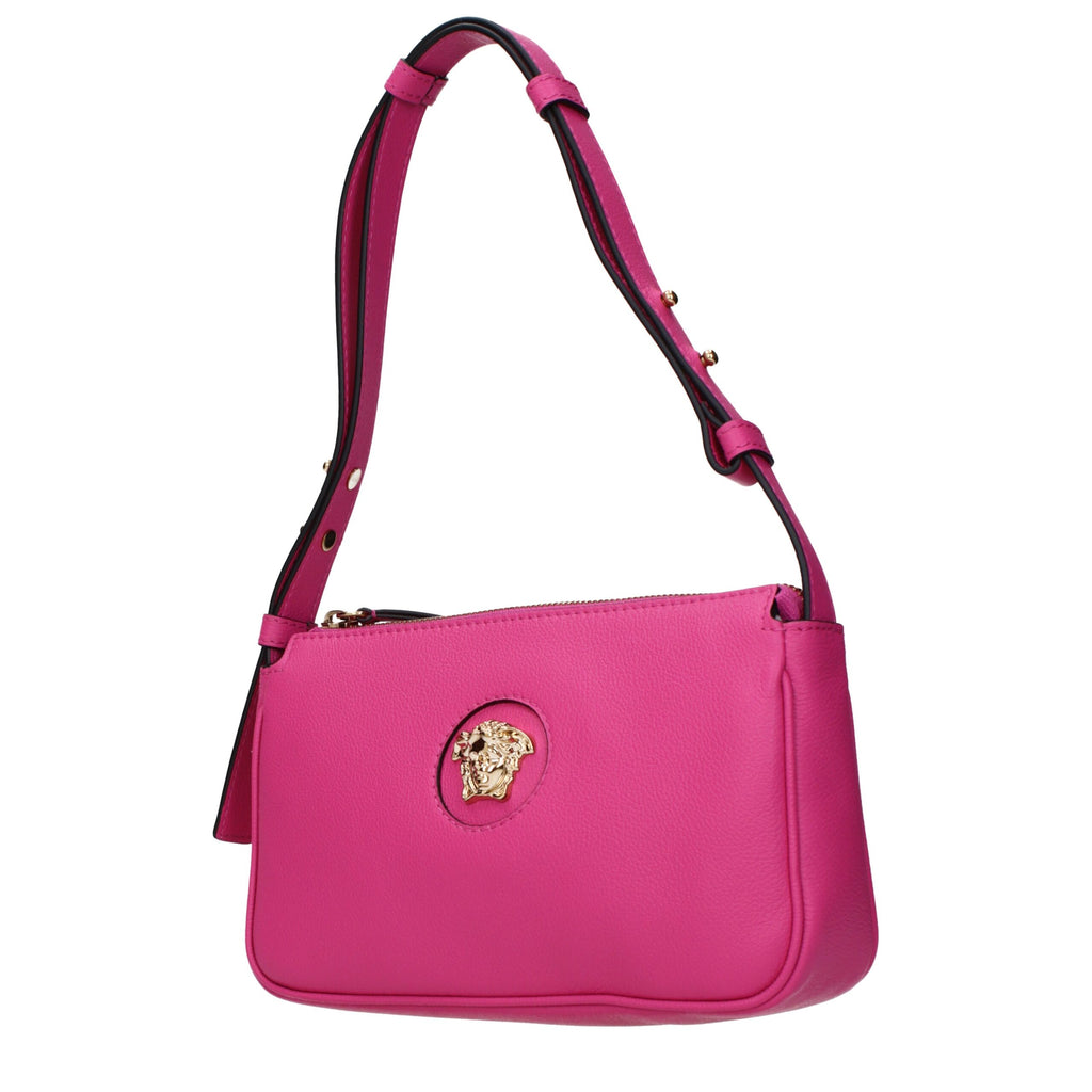 Versace – Pink Leather Shoulder Bag