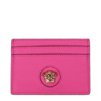 Versace – Leather Cardholder Fuchsia