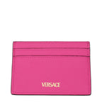 Versace – Leather Cardholder Fuchsia