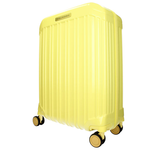 Piquadro – Yellow Polycarbonate Cabin Trolley