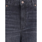 Chloé - Black Cotton Flared Jeans