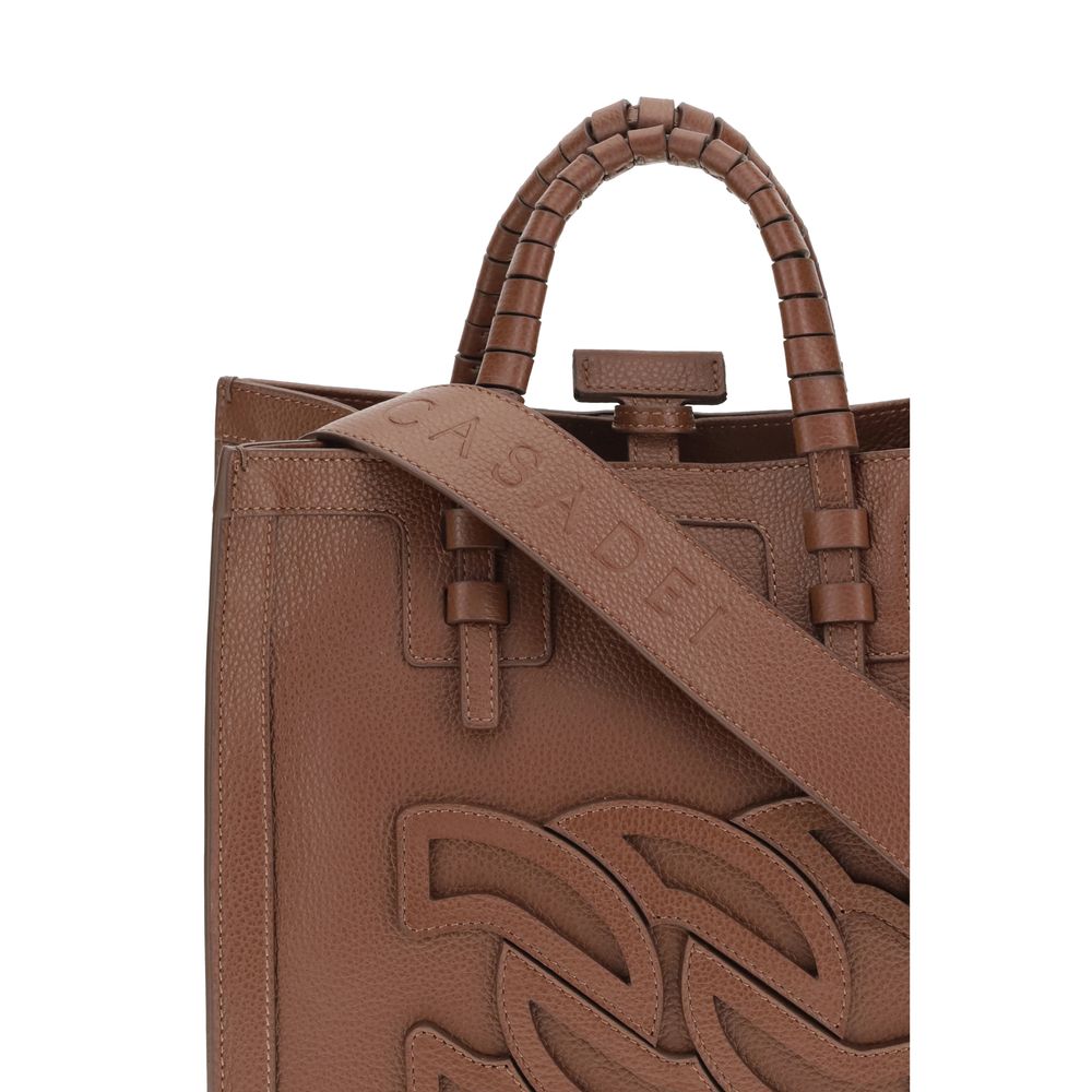 Casadei – Demetra Leather Tote Bag
