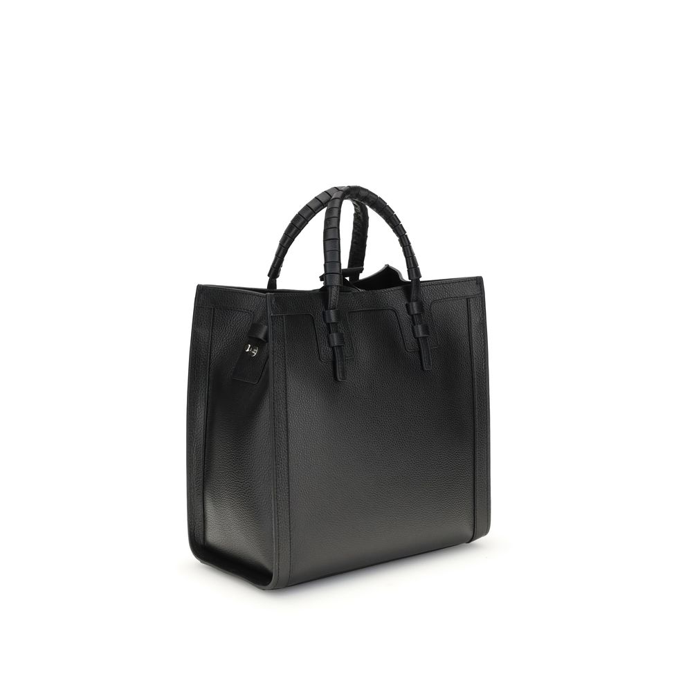 Casadei – Demetra Leather Tote Bag