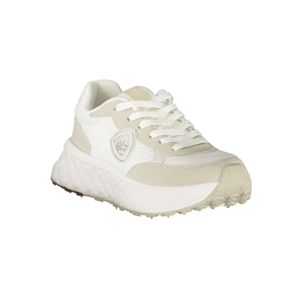 Blauer - White Polyester Women Sneaker