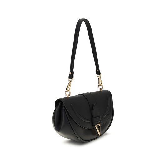Versace – Virtus Medium Calf Leather Shoulder Bag