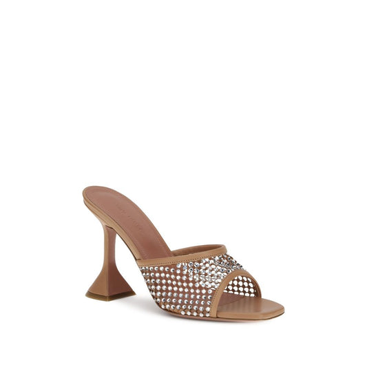 Amina Muaddi – Lupita Crystal Sandals