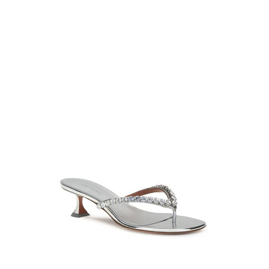 Amina Muaddi – Gigi Rhinestone Sandals