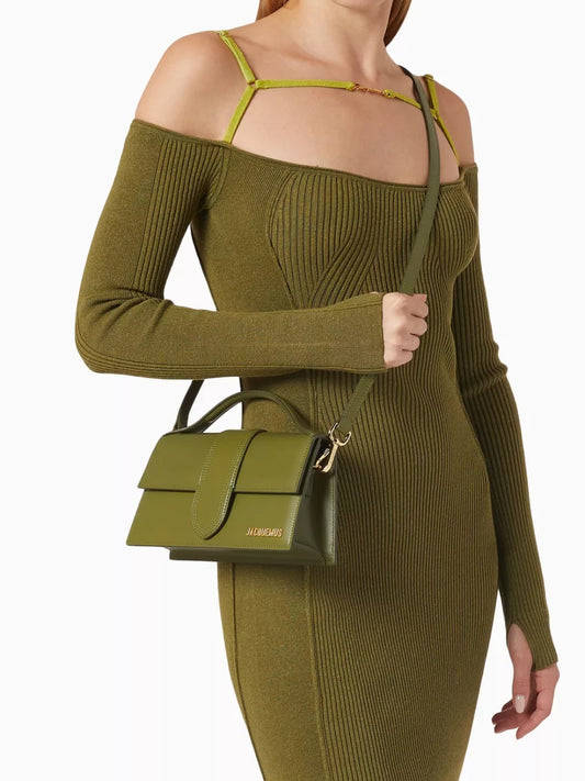 Jacquemus – Le Grand Bambino Khaki Bag