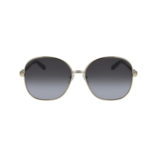 Salvatore Ferragamo – Gold Gradient Sunglasses
