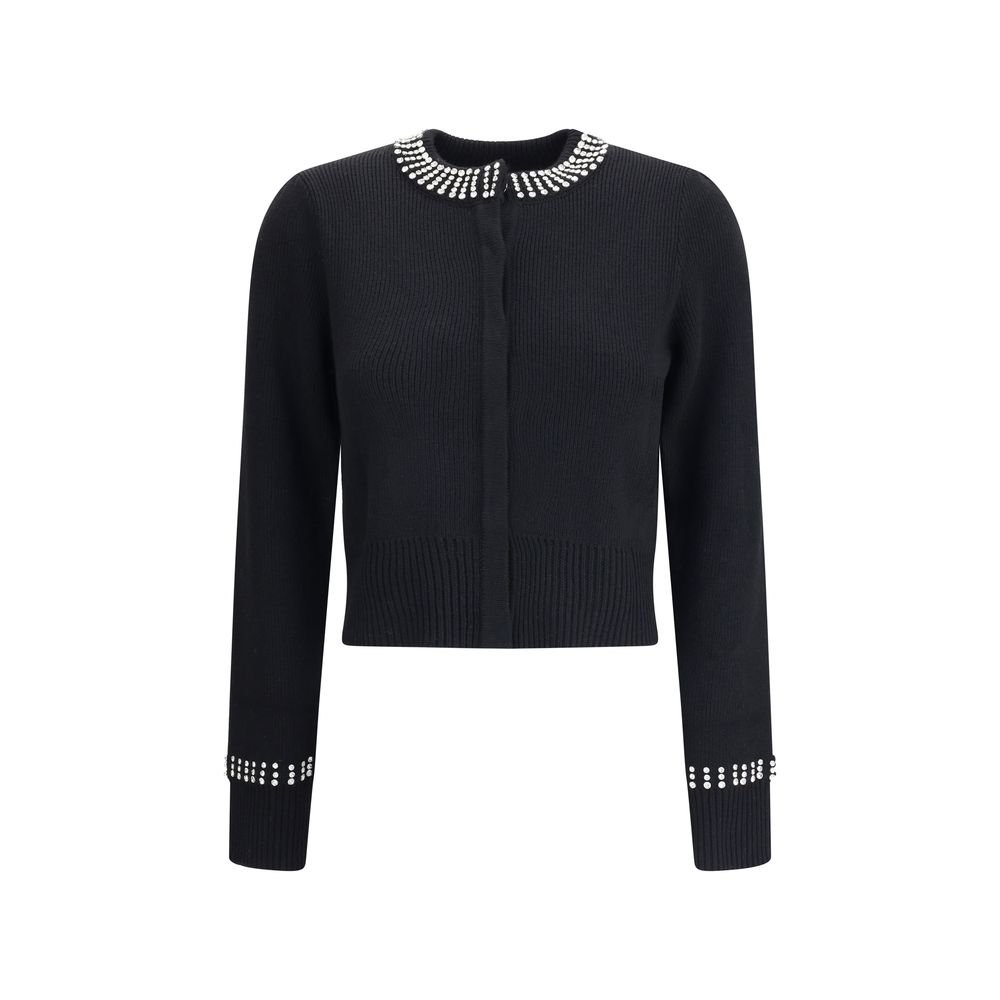 PINKO - Black Nylon Cardigan