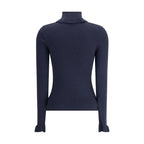 Chloé - Blue Wool Turtleneck