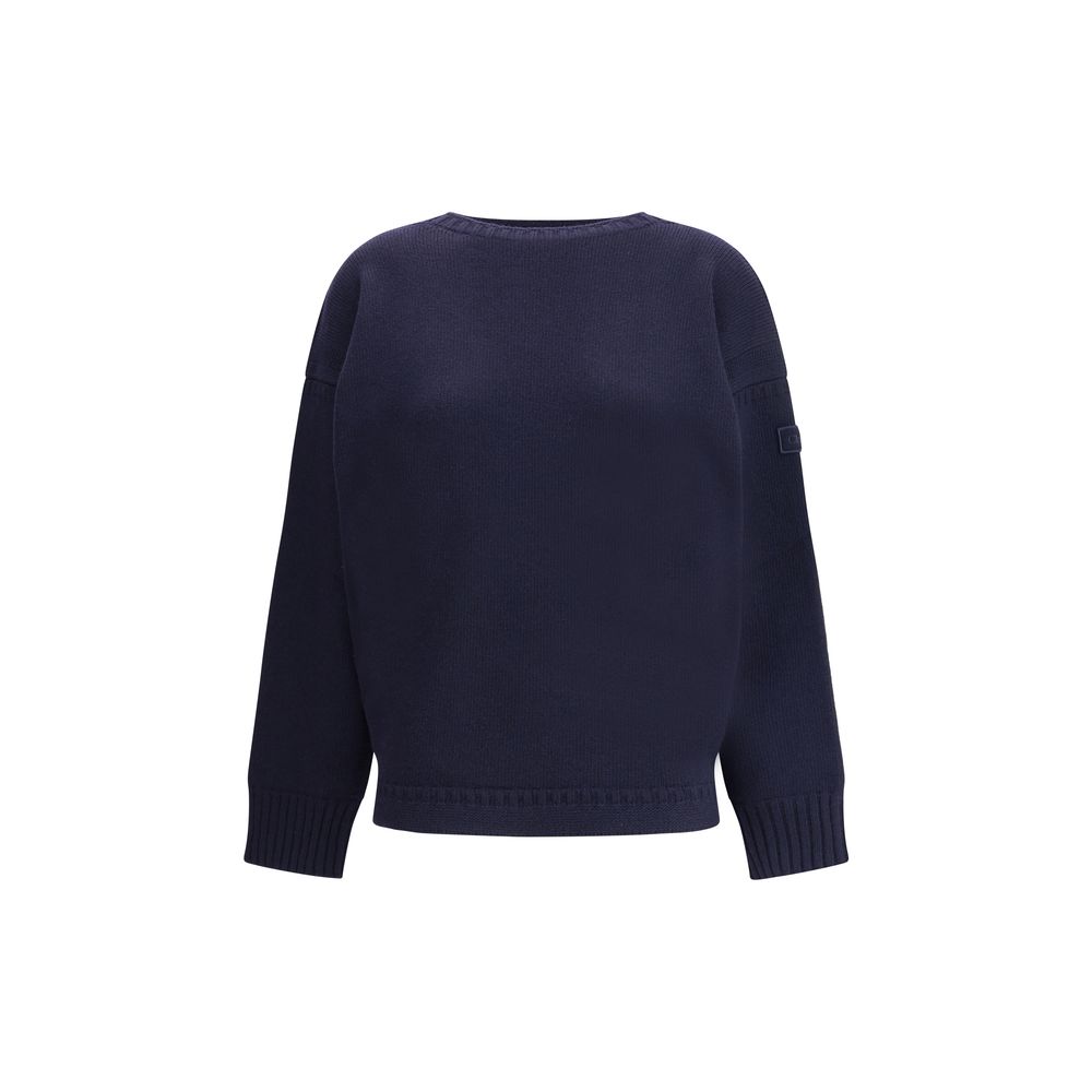 Chloé - Blue Wool Sweatshirt