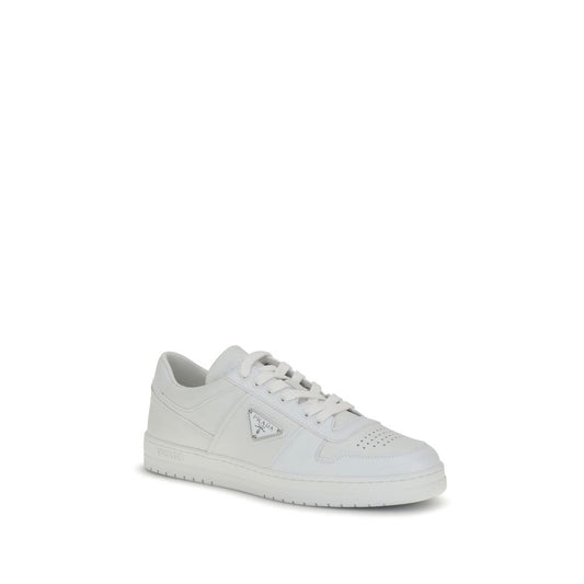 Prada – White Leather Sneakers