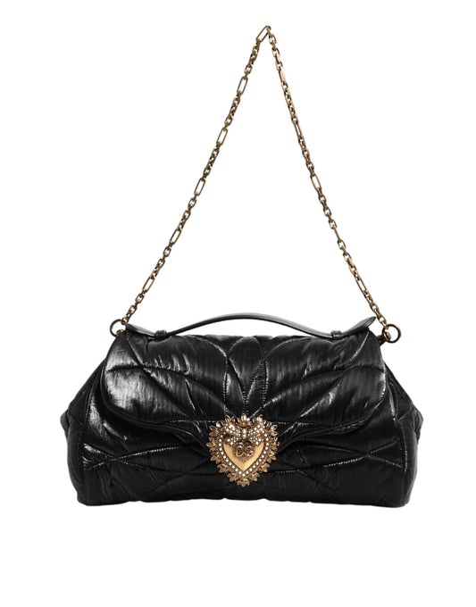 Dolce & Gabbana – Black Devotion Quilted Satchel