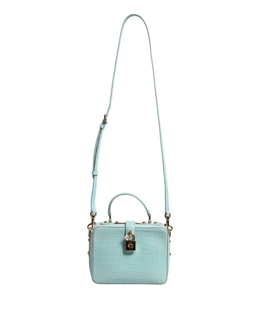 Dolce & Gabbana – Black Calf Leather Tote Bag