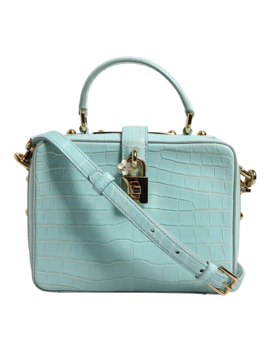 Dolce & Gabbana – Black Calf Leather Tote Bag