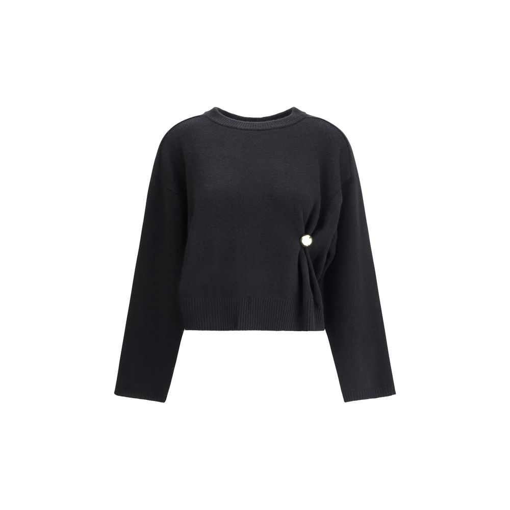 Loulou De Saison - Black Wool Sweatshirt
