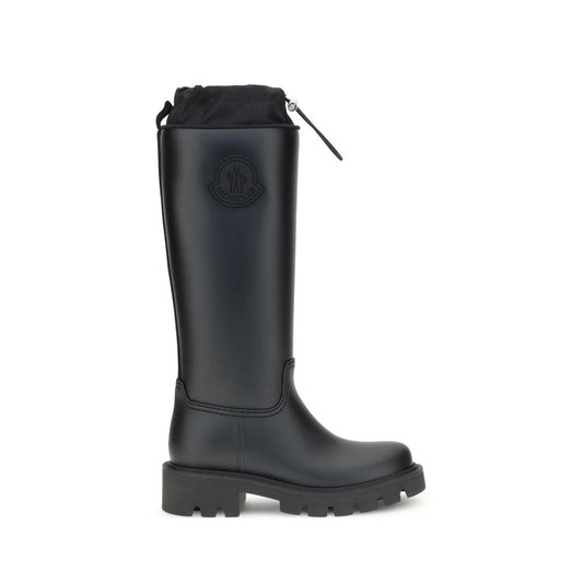 Moncler – Black Kickstream High Rain Boots