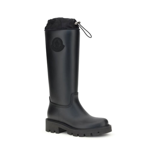 Moncler – Black Kickstream High Rain Boots