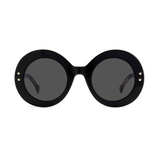 Carolina Herrera –  Black Acetate Sunglasses