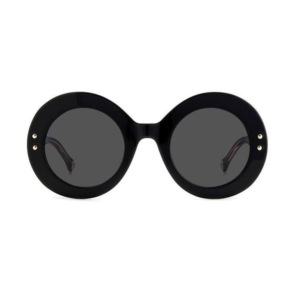 Carolina Herrera –  Black Acetate Sunglasses