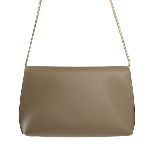 Giada Milano – Beige Leather Crossbody Clutch