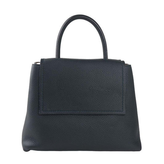 Giada Milano – Blue Leather Double Pocket Bag