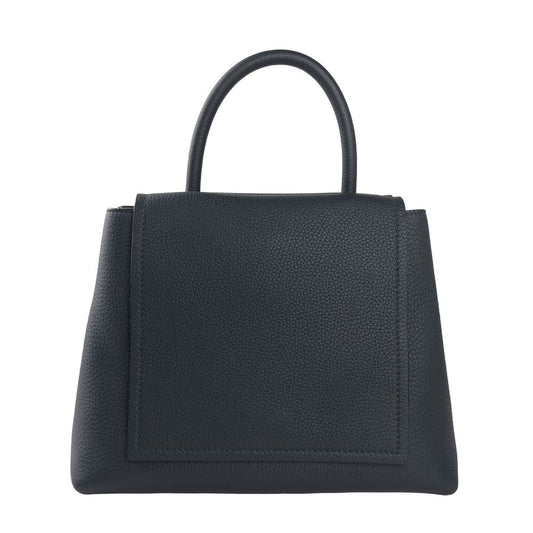 Giada Milano – Blue Leather Double Pocket Bag