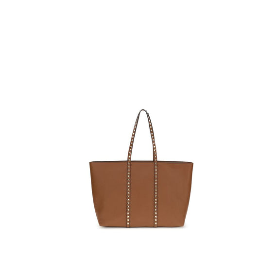 Valentino Garavani – Medium Rockstud Leather Tote Bag