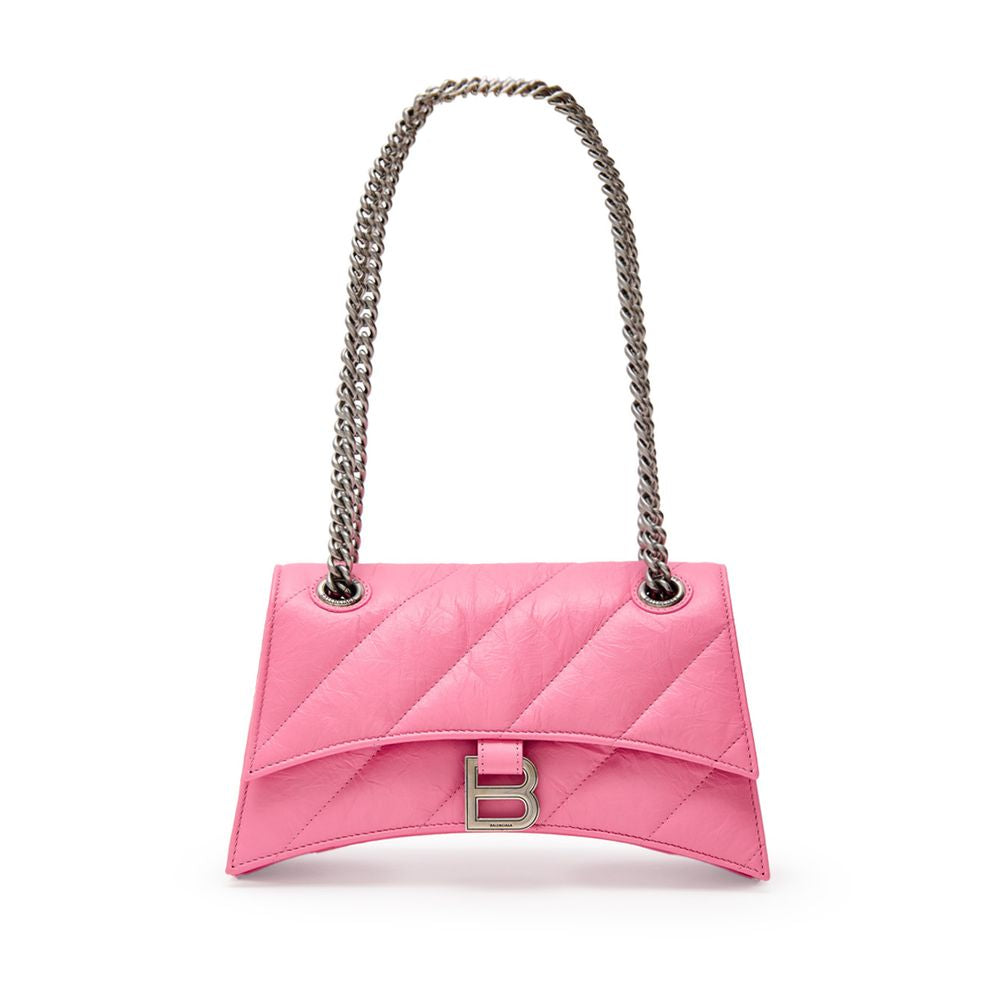 Balenciaga – Pink Crush Matelassé Leather Shoulder Bag