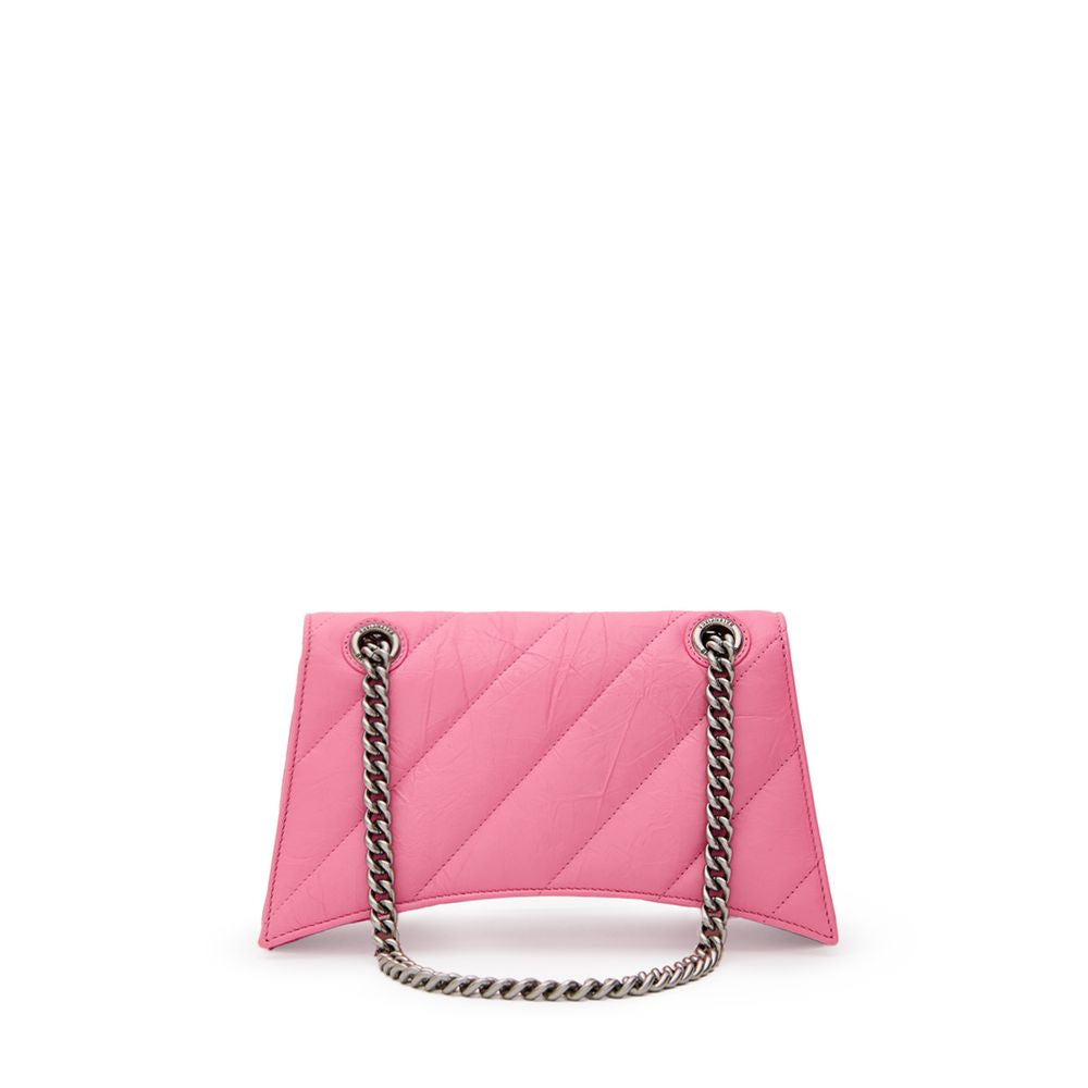 Balenciaga – Pink Crush Matelassé Leather Shoulder Bag