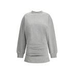 The Attico - Gray Cotton Sweatshirt