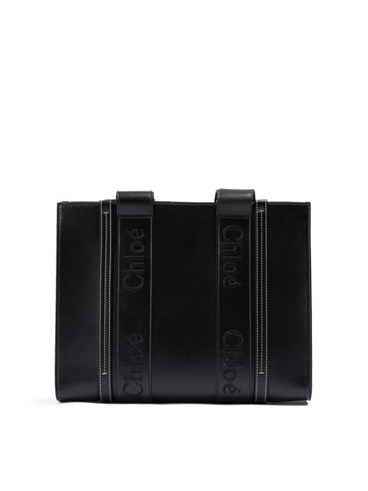 Chloé – Woody Medium Leather Tote Bag