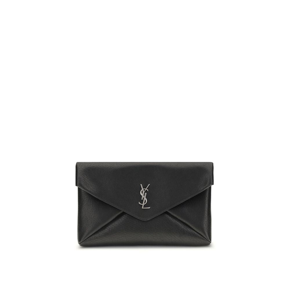 Saint Laurent - Cassandre large envelope Clutch Bag