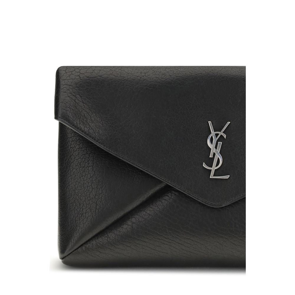 Saint Laurent - Cassandre large envelope Clutch Bag