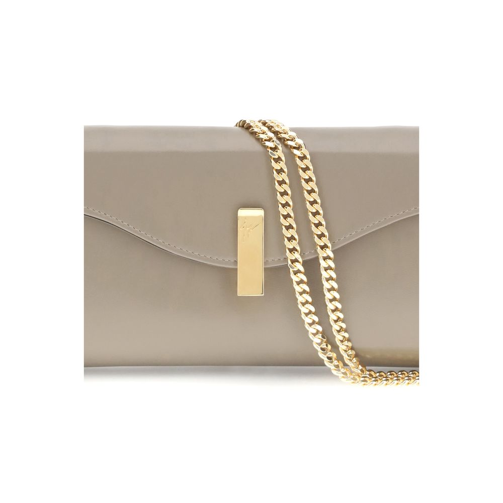 Giuseppe Zanotti – Flutie Leather Clutch Bag