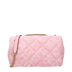 Versace – Pink Fabric Shoulder Bag