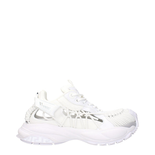 Versace - White Leather Sneakers
