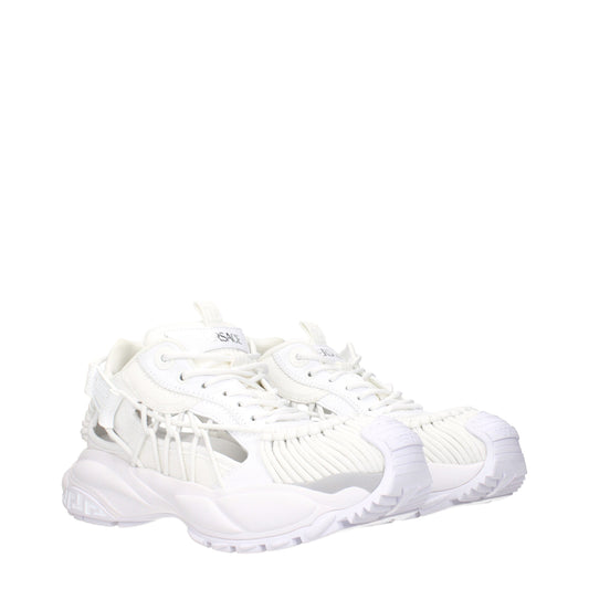Versace - White Leather Sneakers